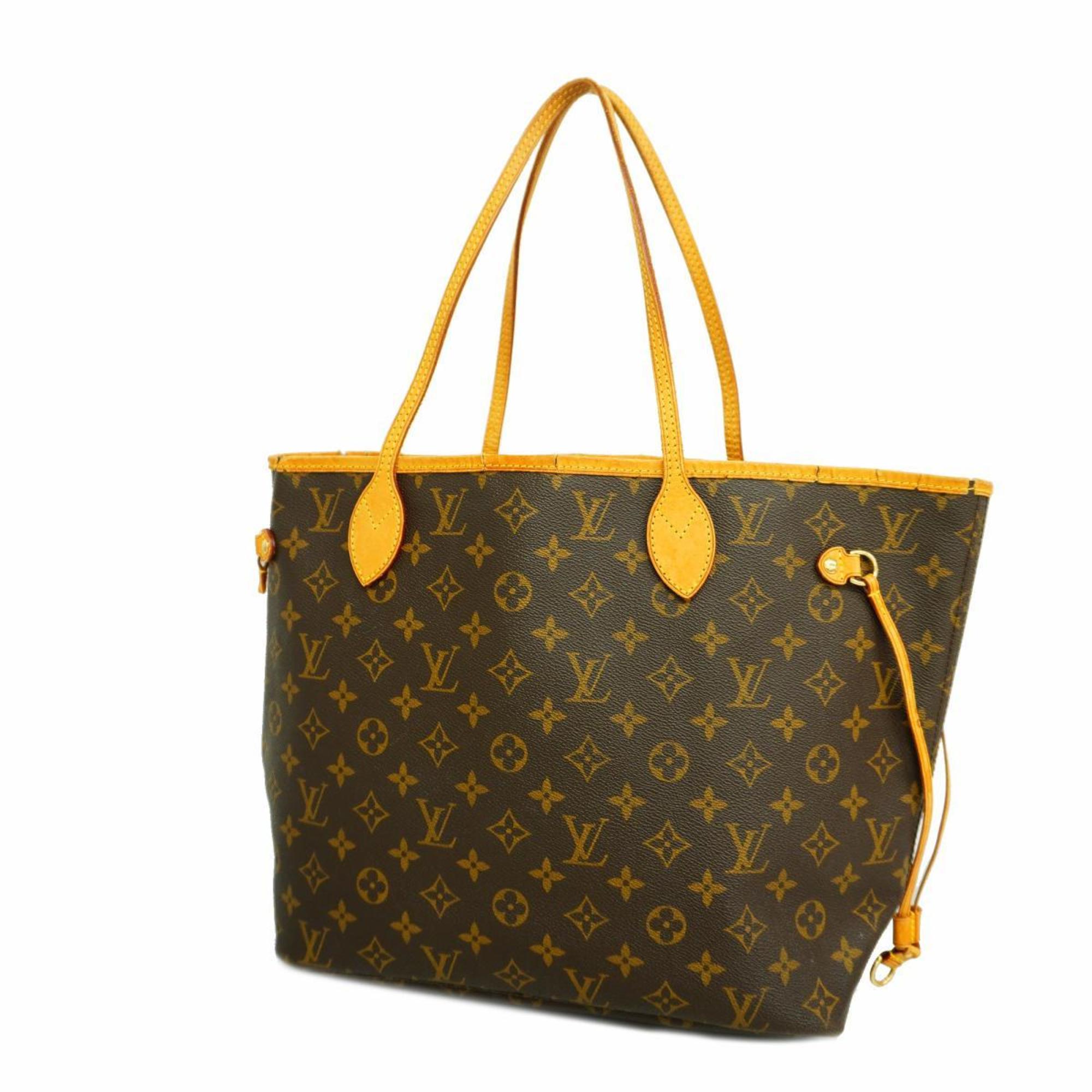 Louis Vuitton Tote Bag Monogram Neverfull MM M40156 Brown Women's