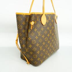 Louis Vuitton Tote Bag Monogram Neverfull MM M40156 Brown Women's