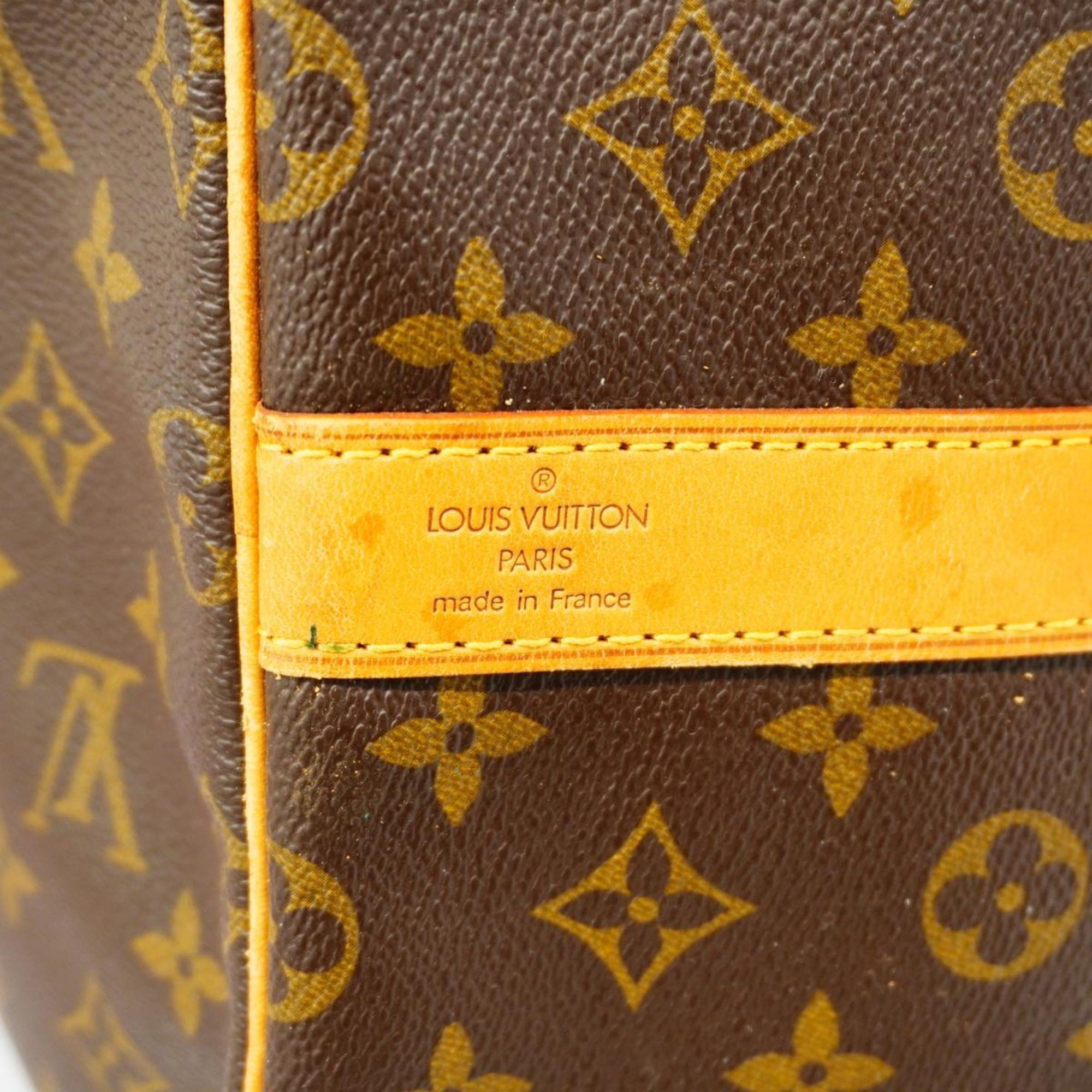 Louis Vuitton Boston Bag Monogram Keepall Bandouliere 55 M41414 Brown Men's Women's