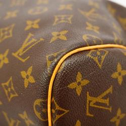 Louis Vuitton Boston Bag Monogram Keepall Bandouliere 55 M41414 Brown Men's Women's