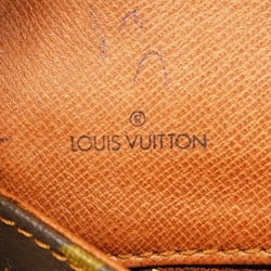 Louis Vuitton Clutch Bag Monogram Pochette Dame PM M51812 Brown Women's