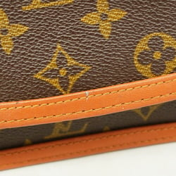 Louis Vuitton Clutch Bag Monogram Pochette Dame PM M51812 Brown Women's