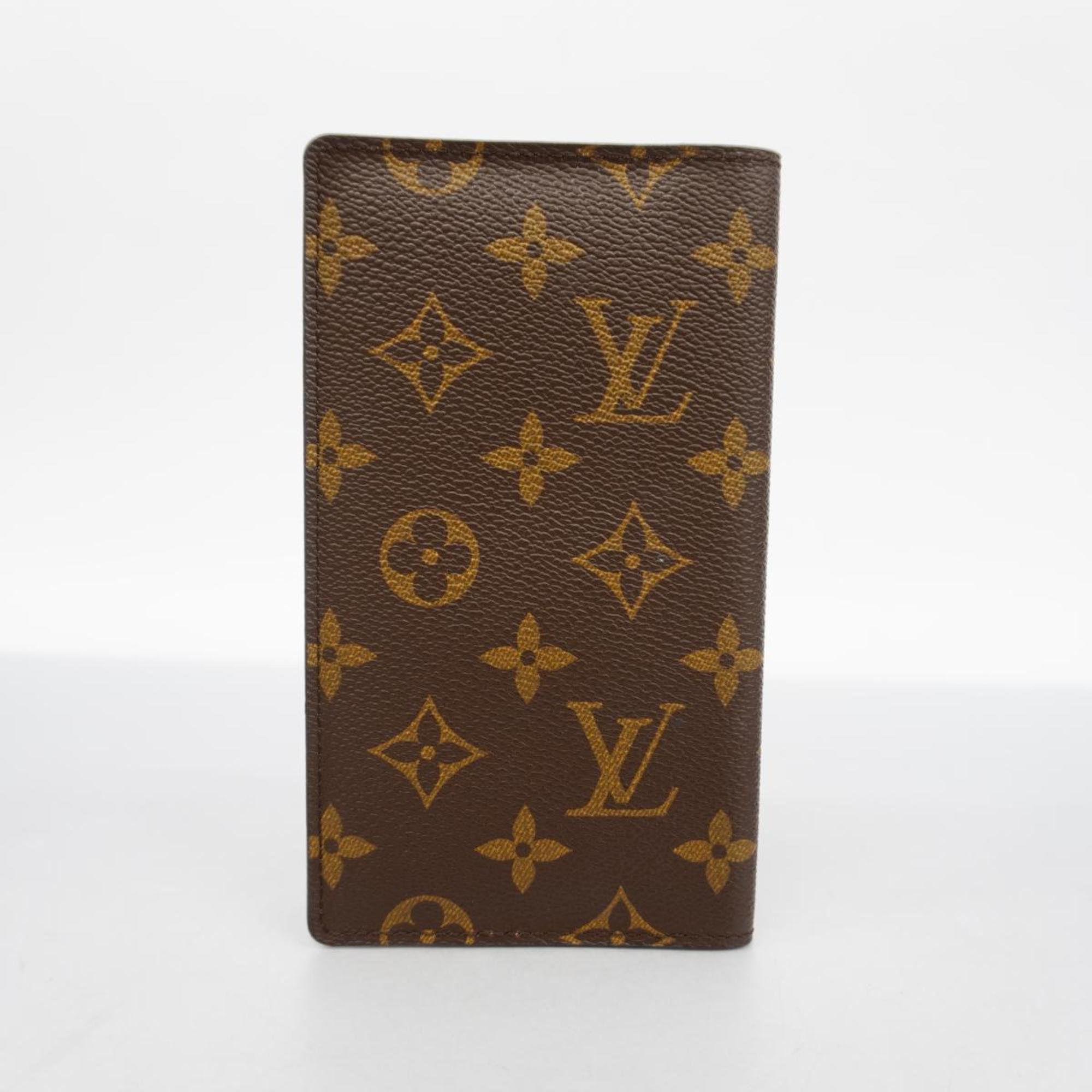 Louis Vuitton Notebook Cover Monogram Agenda Poche R20503 Brown Men's Women's