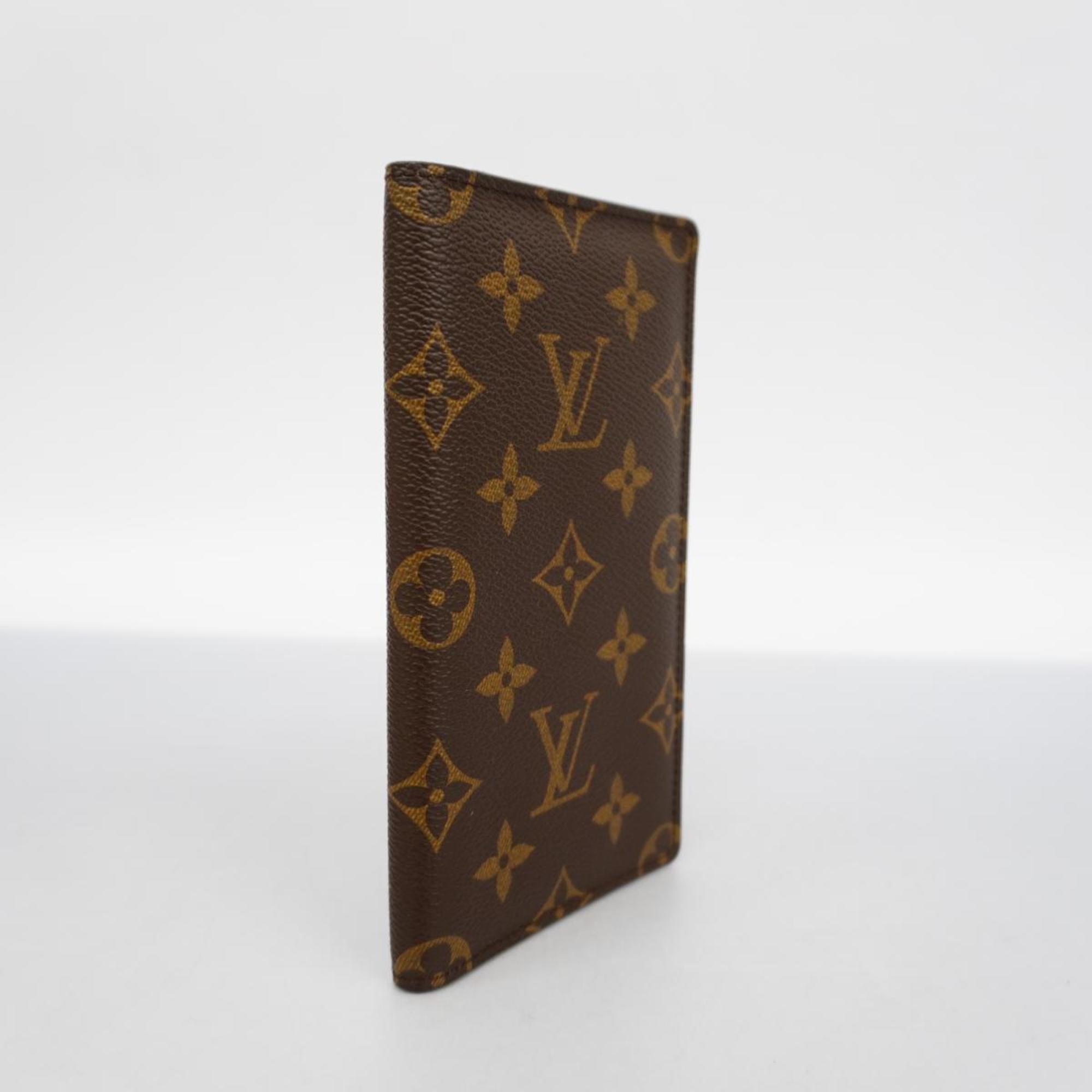 Louis Vuitton Notebook Cover Monogram Agenda Poche R20503 Brown Men's Women's