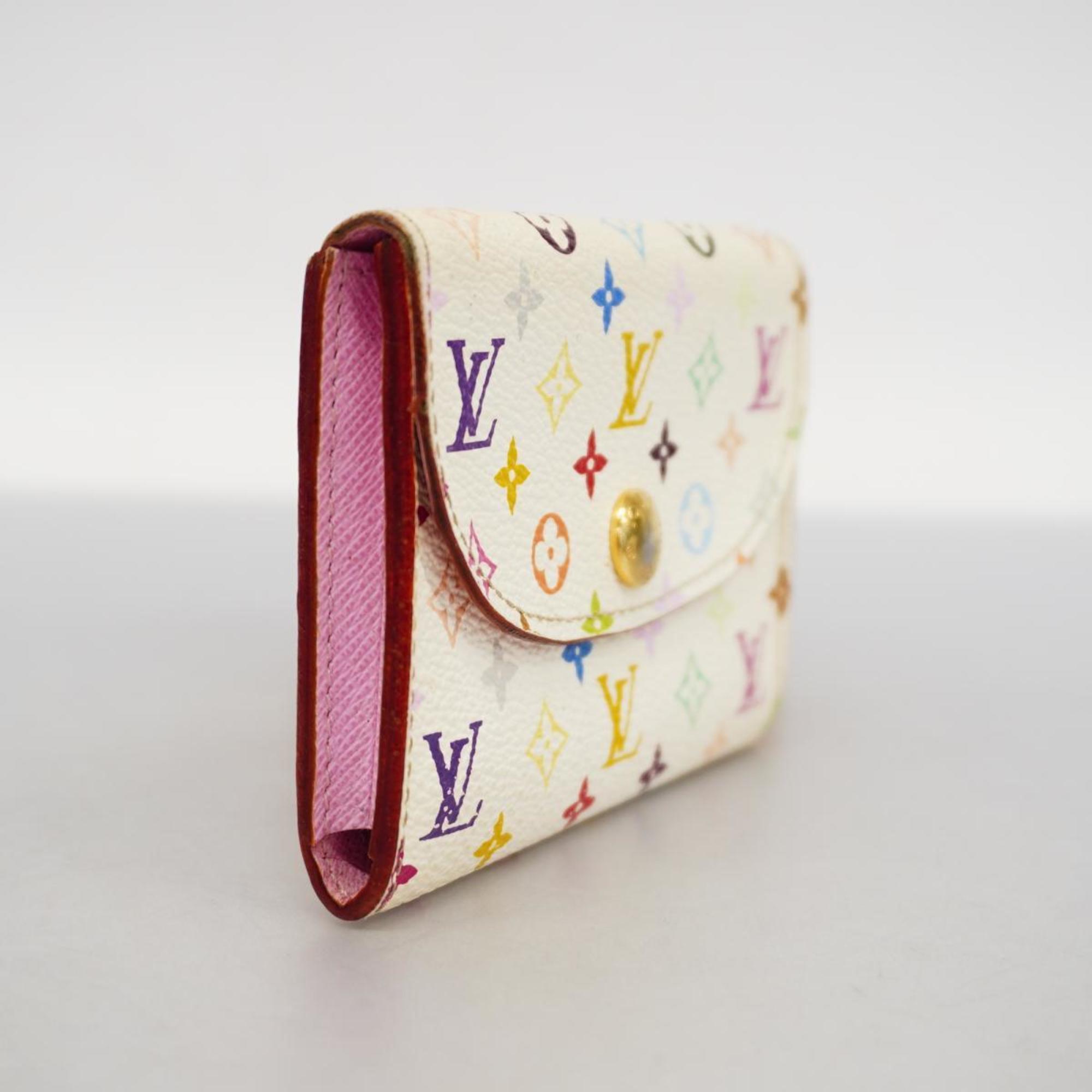 Louis Vuitton Business Card Holder Monogram Multicolor Envelope Carte de Visite M66560 Bron Rich Ladies