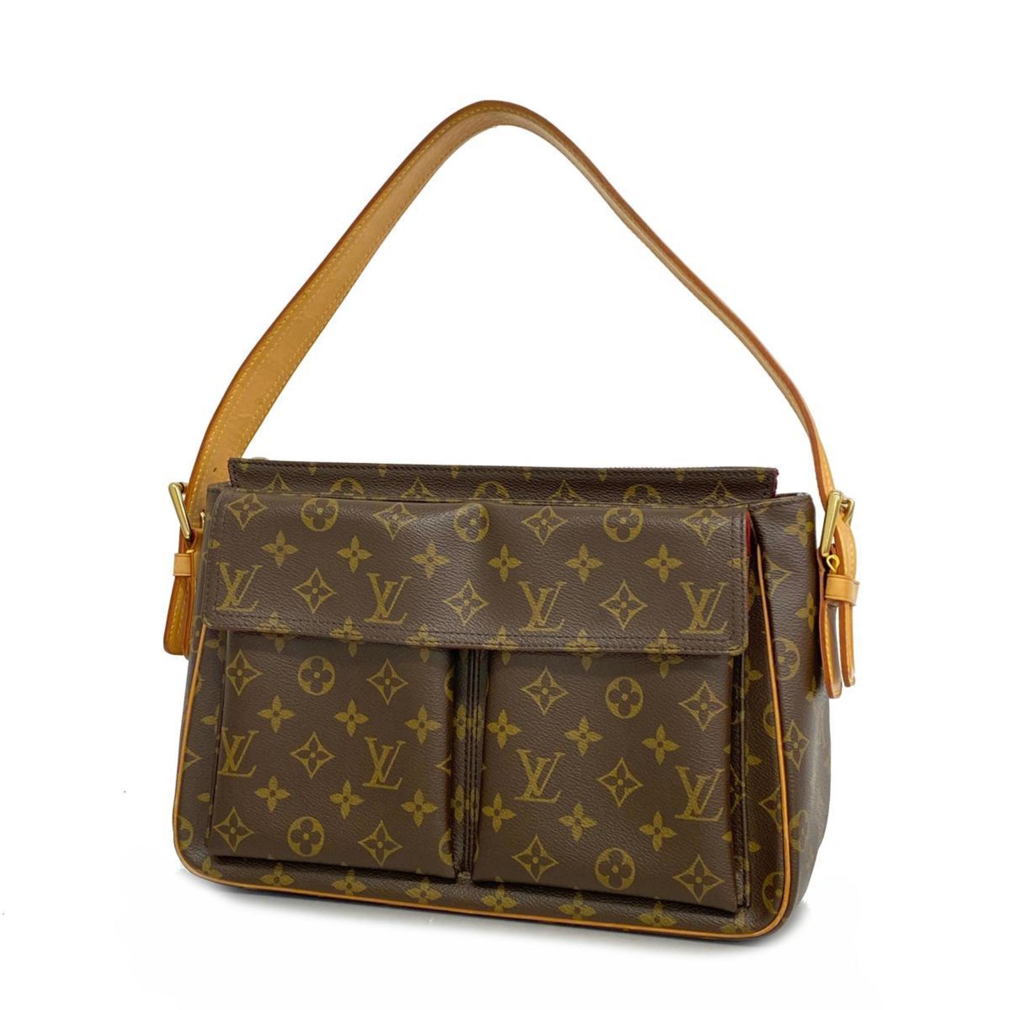 Louis Vuitton Shoulder Bag Monogram Vivacite GM M51163 Brown Ladies