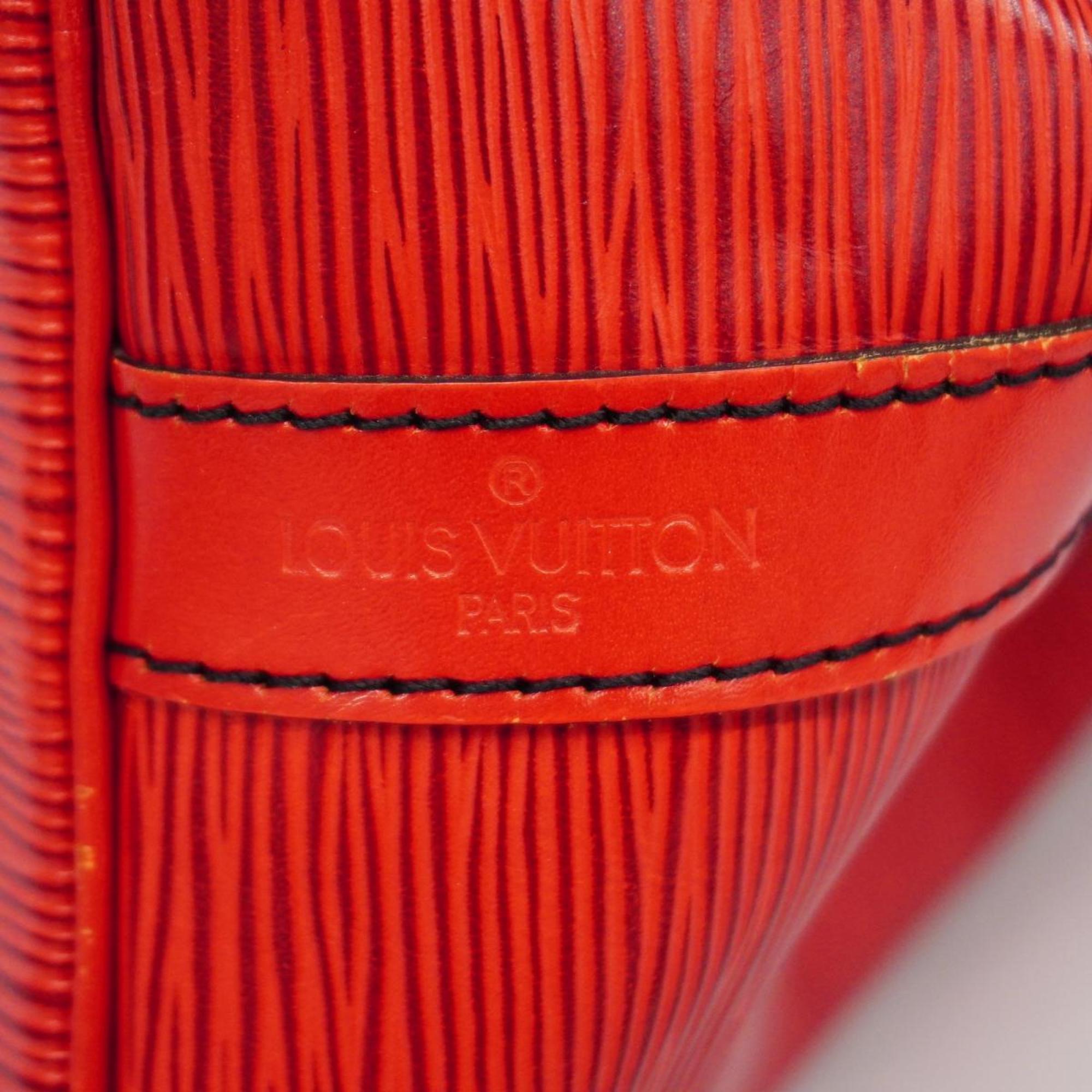 Louis Vuitton Shoulder Bag Epi Petit Noe M44107 Castilian Red Ladies