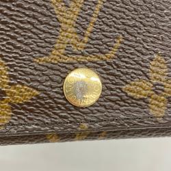 Louis Vuitton Key Case Monogram Multicle 4 M69517 Brown Men's Women's