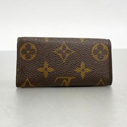 Louis Vuitton Key Case Monogram Multicle 4 M69517 Brown Men's Women's