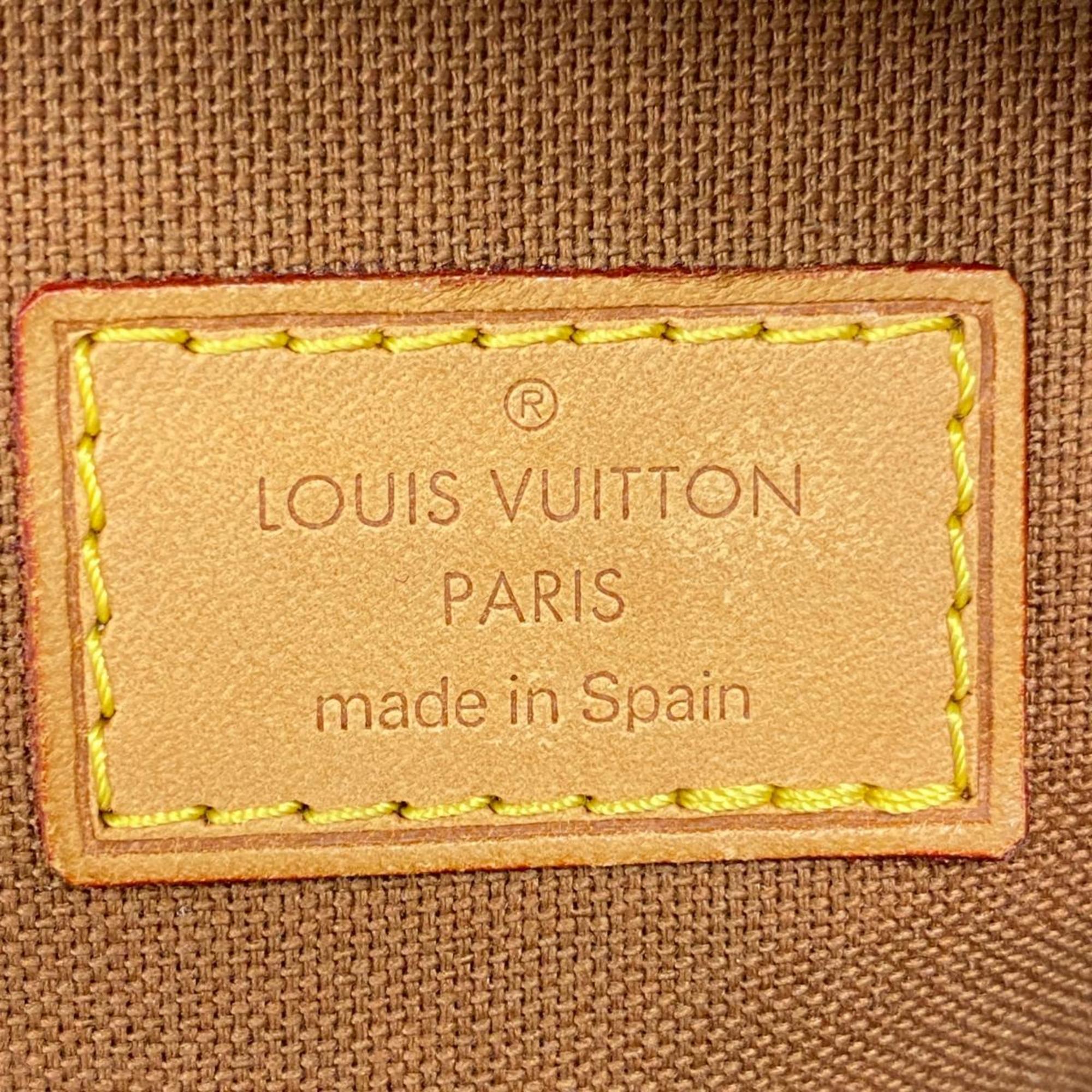 Louis Vuitton Body Bag Monogram Pochette Ganjou M51870 Brown Men's Women's