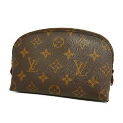 Louis Vuitton Pouch Monogram Pochette Tick M47515 Brown Ladies