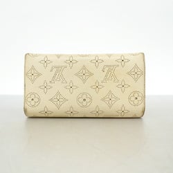 Louis Vuitton Tri-fold Long Wallet Mahina Portefeuille Amelia M58156 Bron Ladies