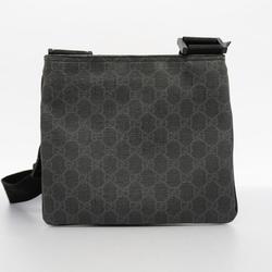 Gucci Shoulder Bag GG Supreme 162905 Black Men's