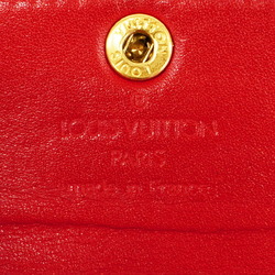 Louis Vuitton Wallet/Coin Case Vernis Ludlow M91090 Rouge Ladies