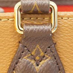 Louis Vuitton Handbag Monogram Giant Reverse On the Go PM M46373 Brown Women's