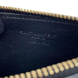 Saint Laurent Business Card Holder/Card Case Fragment Leather 607926 SAINT LAURENT PARIS Wallet/Coin Coin Purse