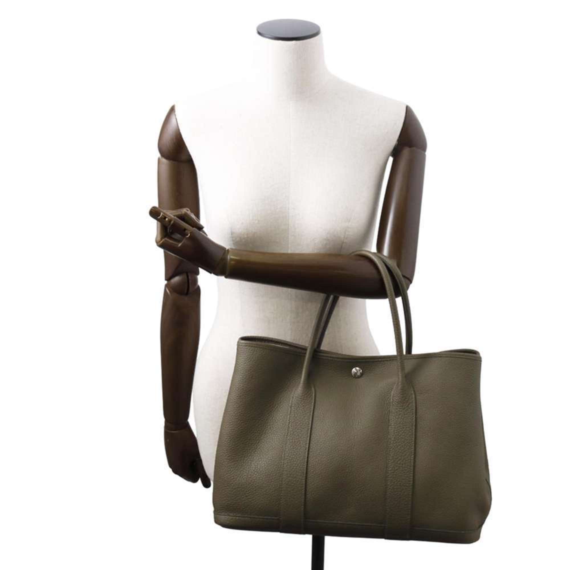 Hermes Tote Bag Garden PM Vert Veronese Negonda Y Stamp