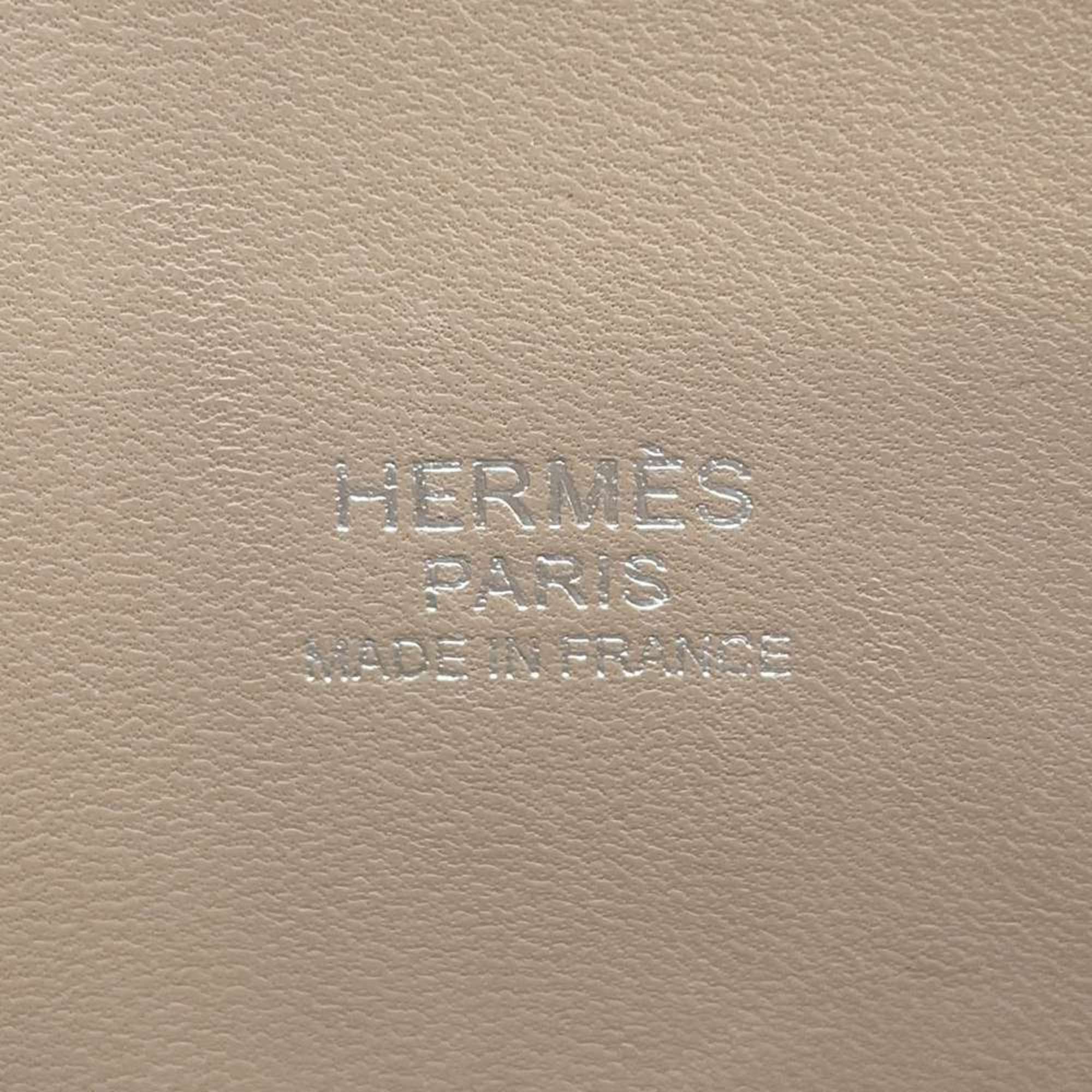 Hermes handbag Bolide 27 Tourtiere grey Epson C stamp HERMES 2way shoulder bag