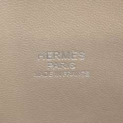 Hermes handbag Bolide 27 Tourtiere grey Epson C stamp HERMES 2way shoulder bag