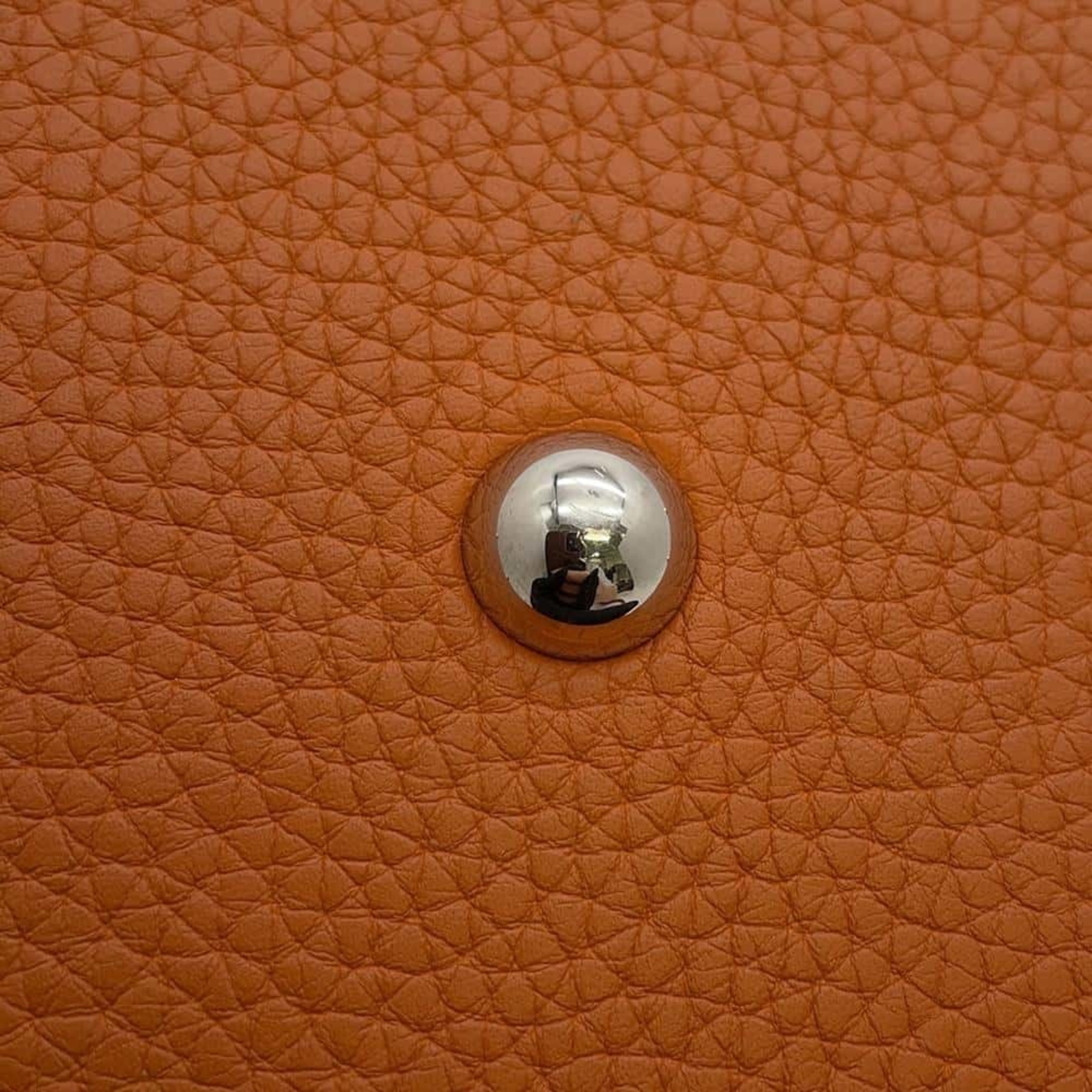 Hermes handbag Bolide 31 Potiron Taurillon Clemence □I stamp 2way shoulder