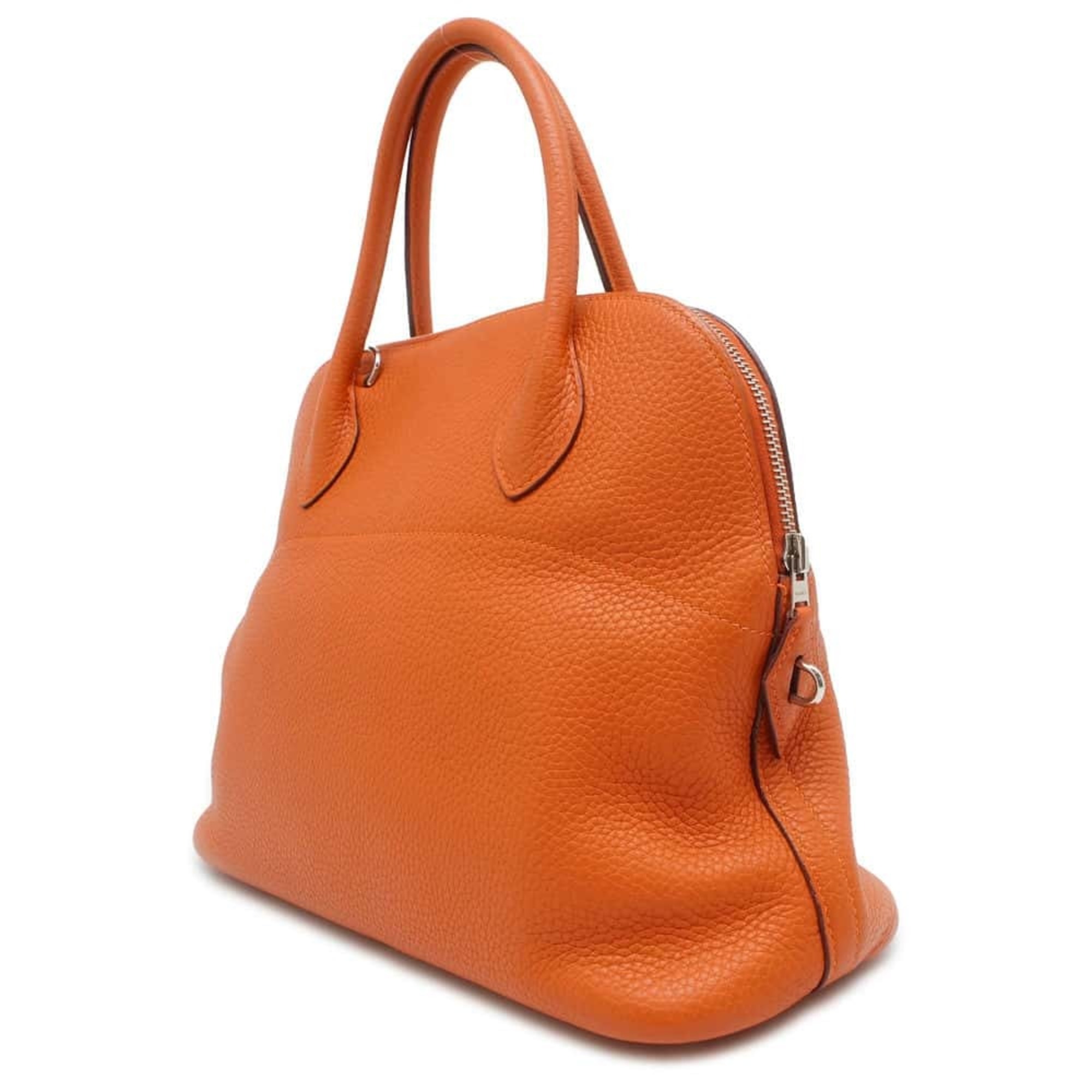 Hermes handbag Bolide 31 Potiron Taurillon Clemence □I stamp 2way shoulder