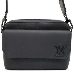 Louis Vuitton Shoulder Bag Leather Fastline M22482 LOUIS VUITTON Black