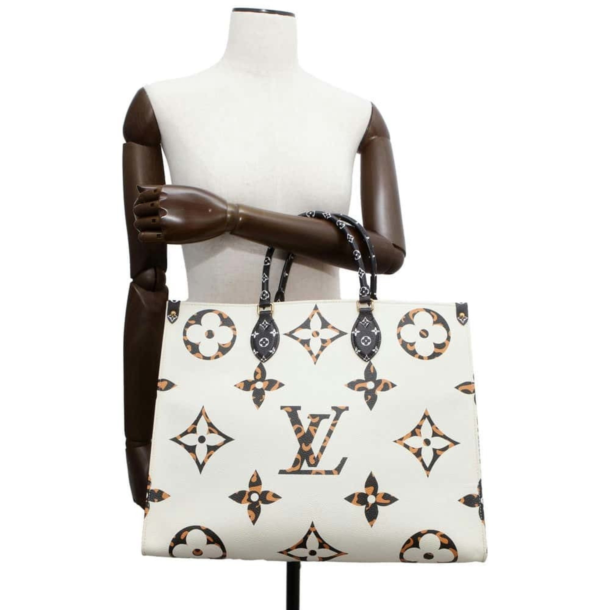 Louis Vuitton Tote Bag Monogram Jungle On the Go GM M44675 LOUIS VUITTON Shoulder Handbag