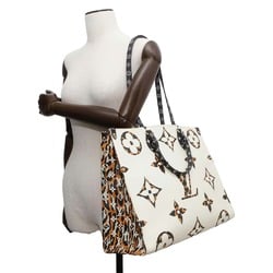 Louis Vuitton Tote Bag Monogram Jungle On the Go GM M44675 LOUIS VUITTON Shoulder Handbag