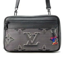 Louis Vuitton Shoulder Bag LV Initial Expandable M55698 LOUIS VUITTON Black