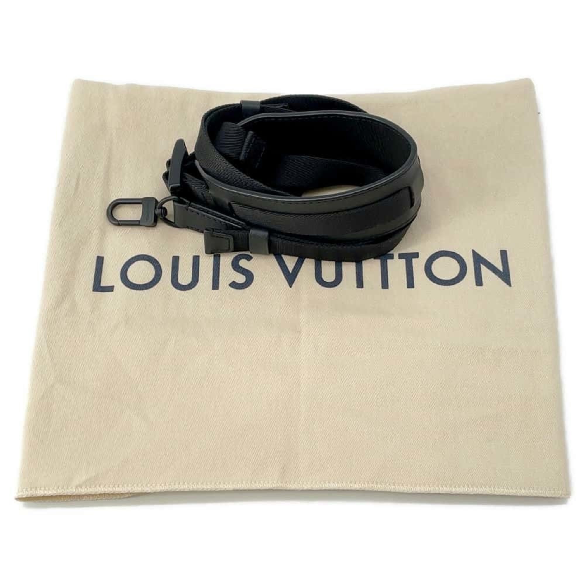 Louis Vuitton Shoulder Bag LV Initial Expandable M55698 LOUIS VUITTON Black