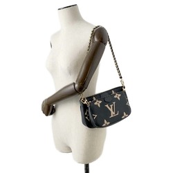 Louis Vuitton Shoulder Bag Monogram Empreinte Multi Pochette Accessoires M80399 Black