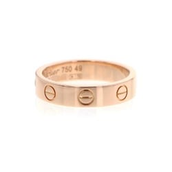 Cartier Ring LOVE Diamond 1P 0.02ct K18PG Size 49 B4050700 Wedding