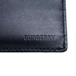 Burberry Bi-fold Wallet Leather 8014062 BURBERRY Black