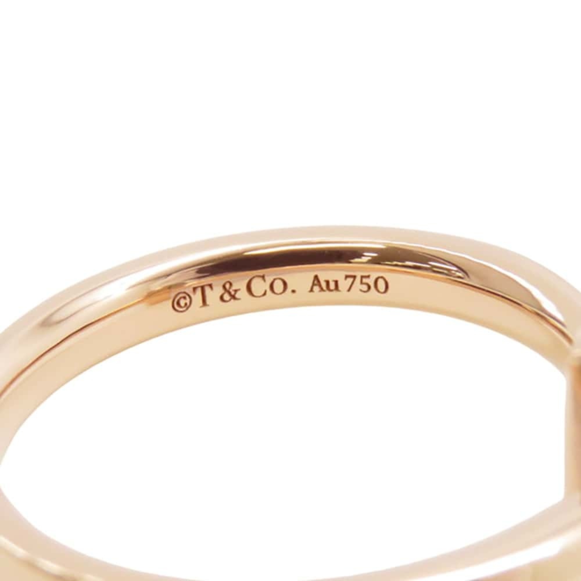 Tiffany Ring T One K18PG Pink Gold Size Approx. 67797388 & Co.