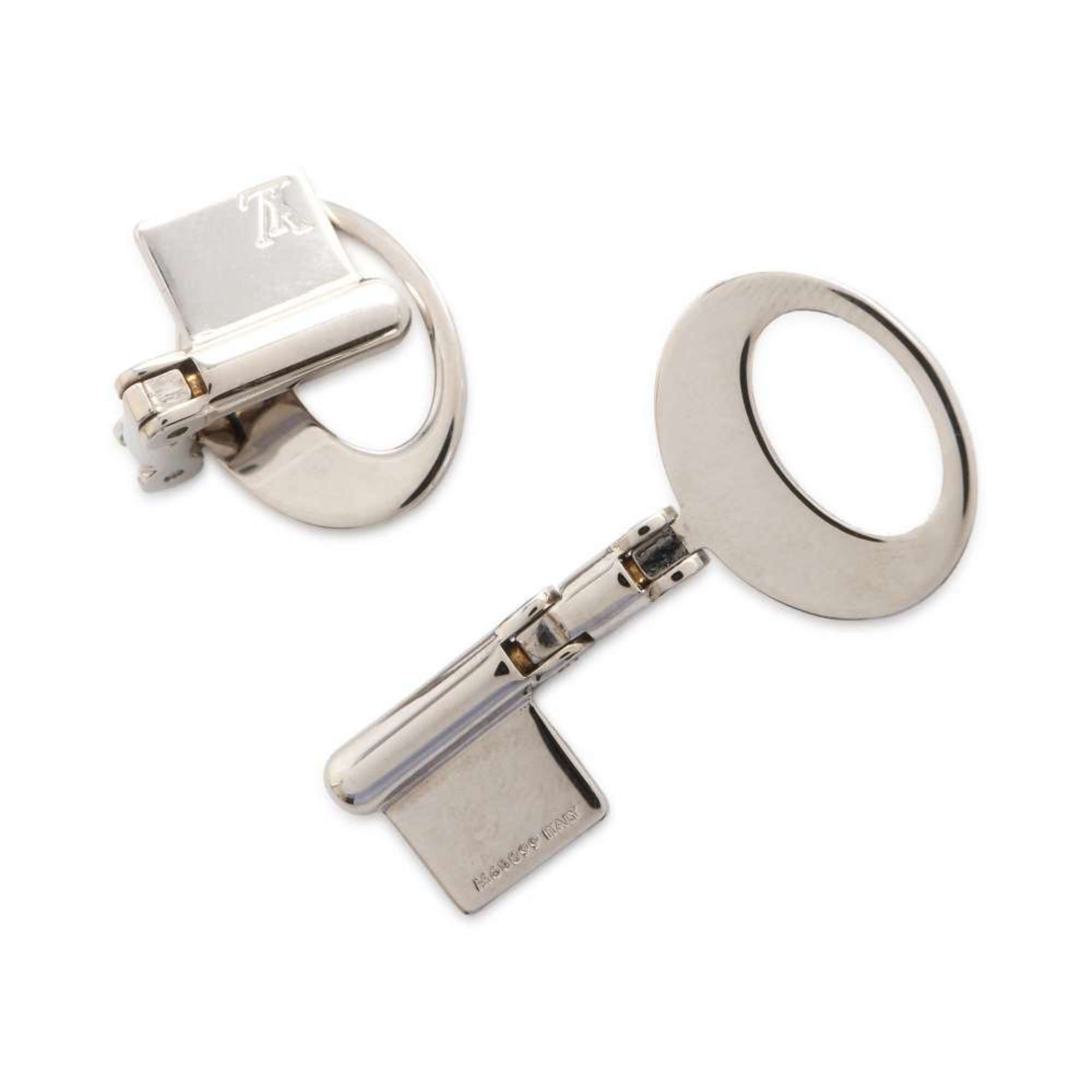 Louis Vuitton Cufflinks Travel Key Motif Metal M68099 LOUIS VUITTON Men's