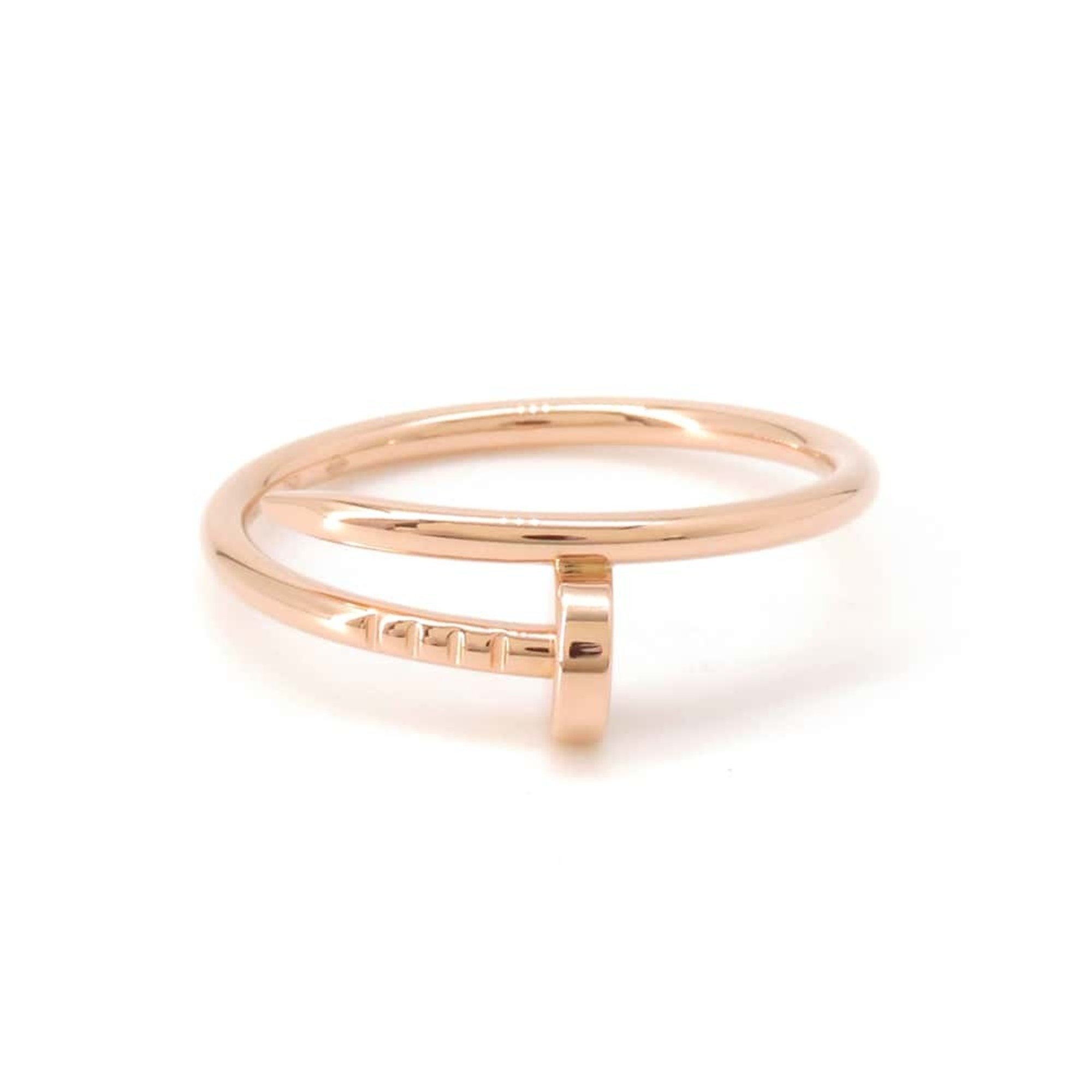 Cartier Ring Juste un Clou K18PG Pink Gold Small Model Size 61 B4225800