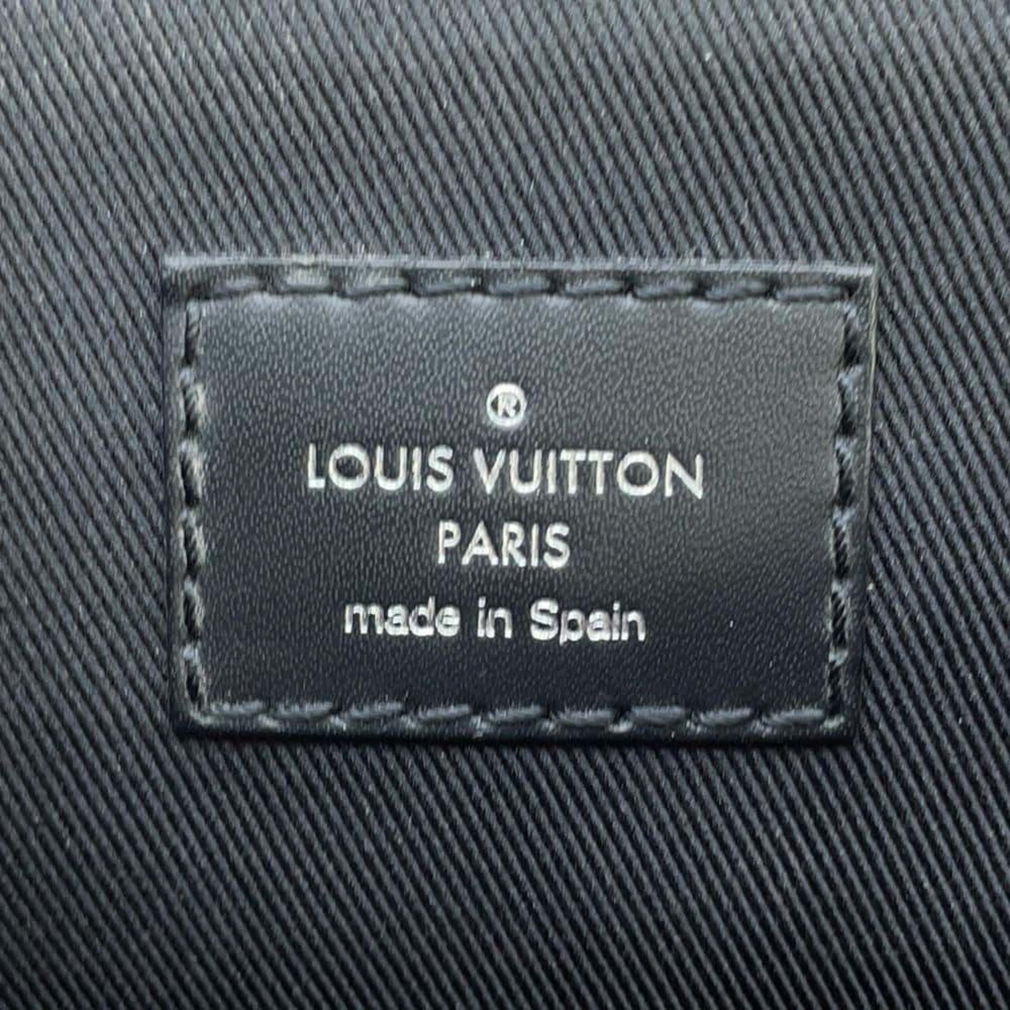 Louis Vuitton Shoulder Bag Monogram Eclipse District PM NV3 M46255 LOUIS VUITTON Men's Black