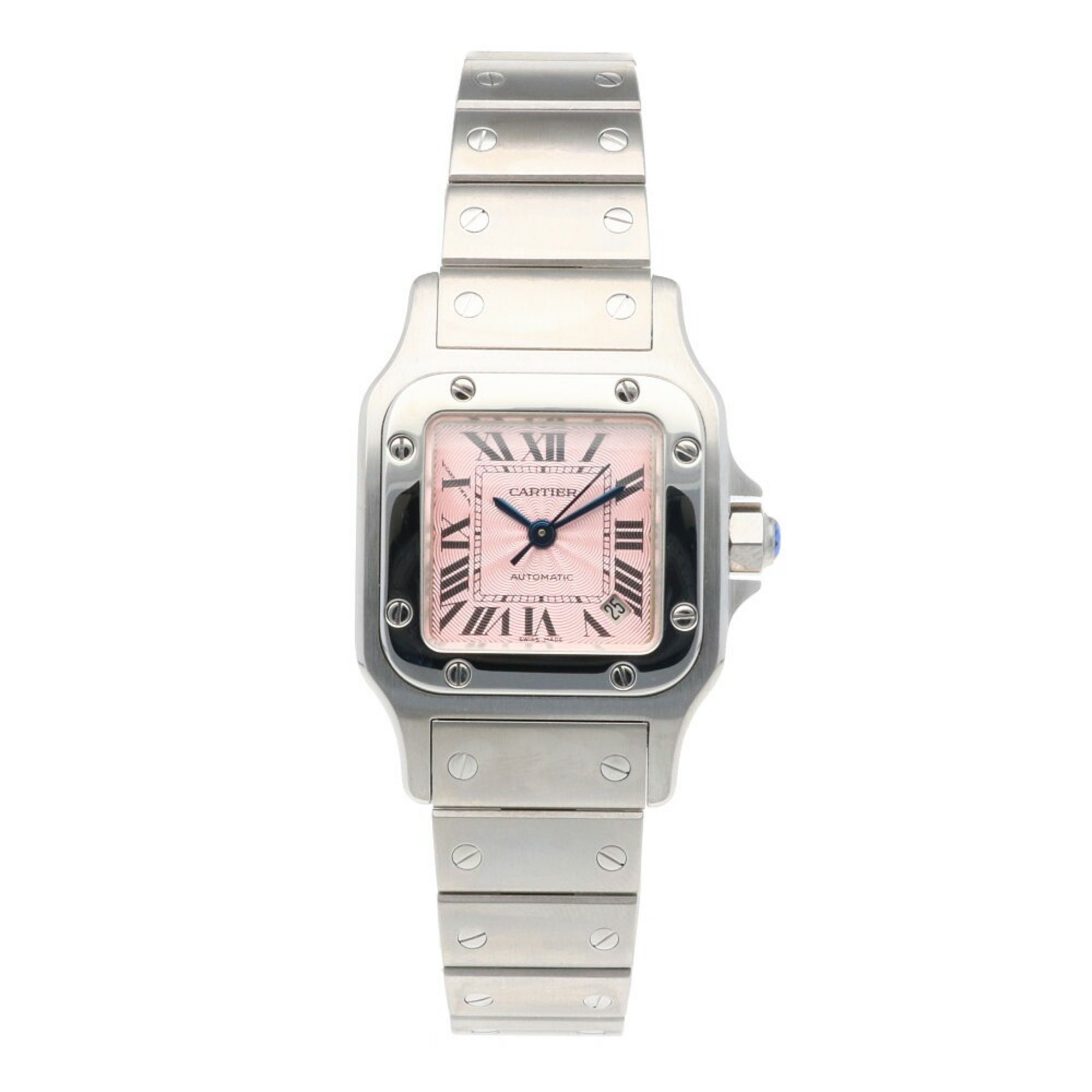 Cartier Santos Galbe SM Watch, Stainless Steel 2423, Automatic, Women's, CARTIER, Asia Exclusive