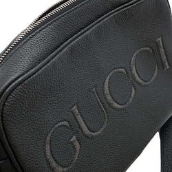 Gucci Shoulder Bag GG Supreme Leather 768391 GUCCI Men's Black