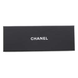 Chanel Scarf Coco Mark Silk CHANEL Black Muffler