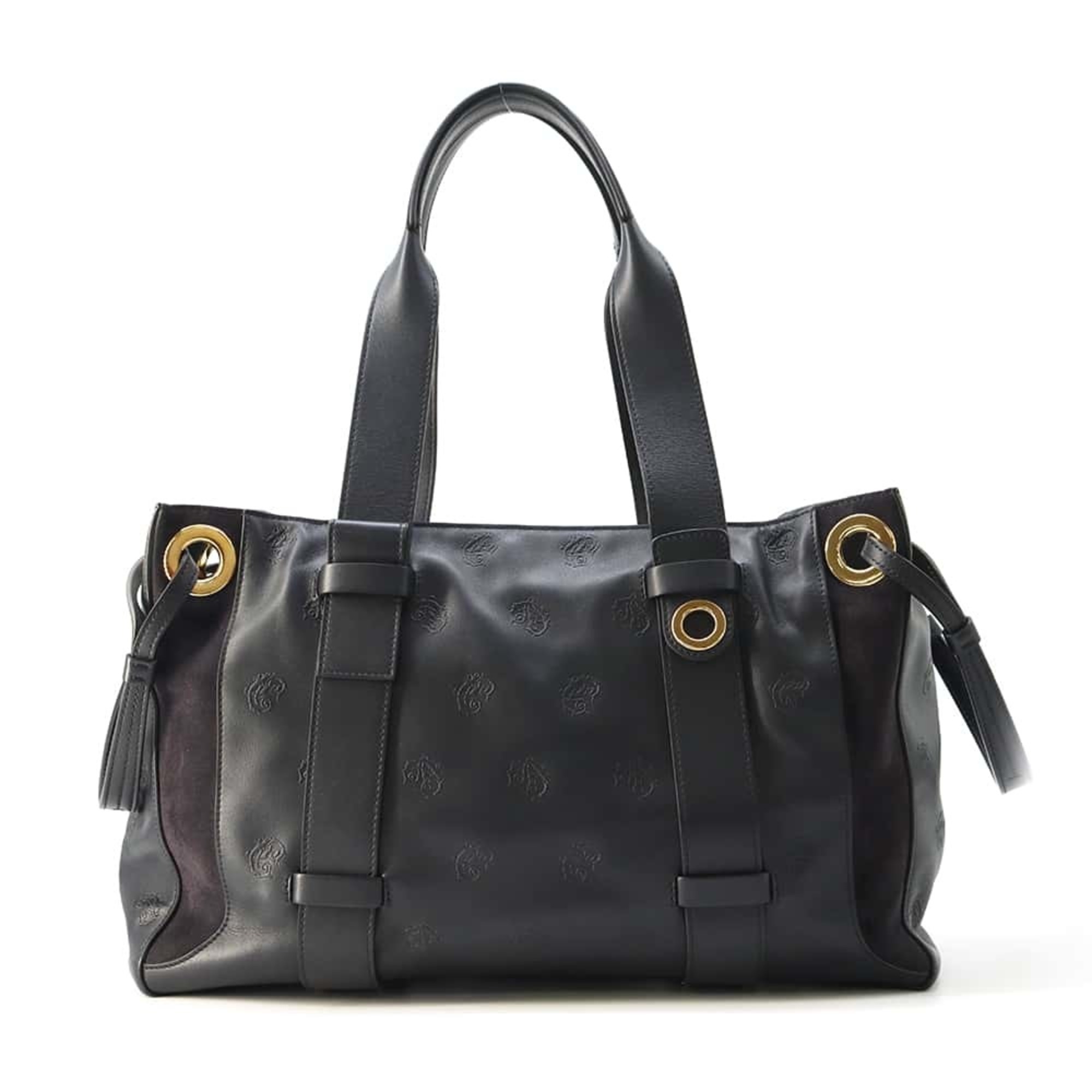 Chloé Chloe Tote Bag TAO Medium Calf Leather CHC18WS171A55 Shoulder