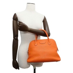 Hermes handbag Bolide 31 orange Taurillon Clemence O stamp 2way shoulder bag