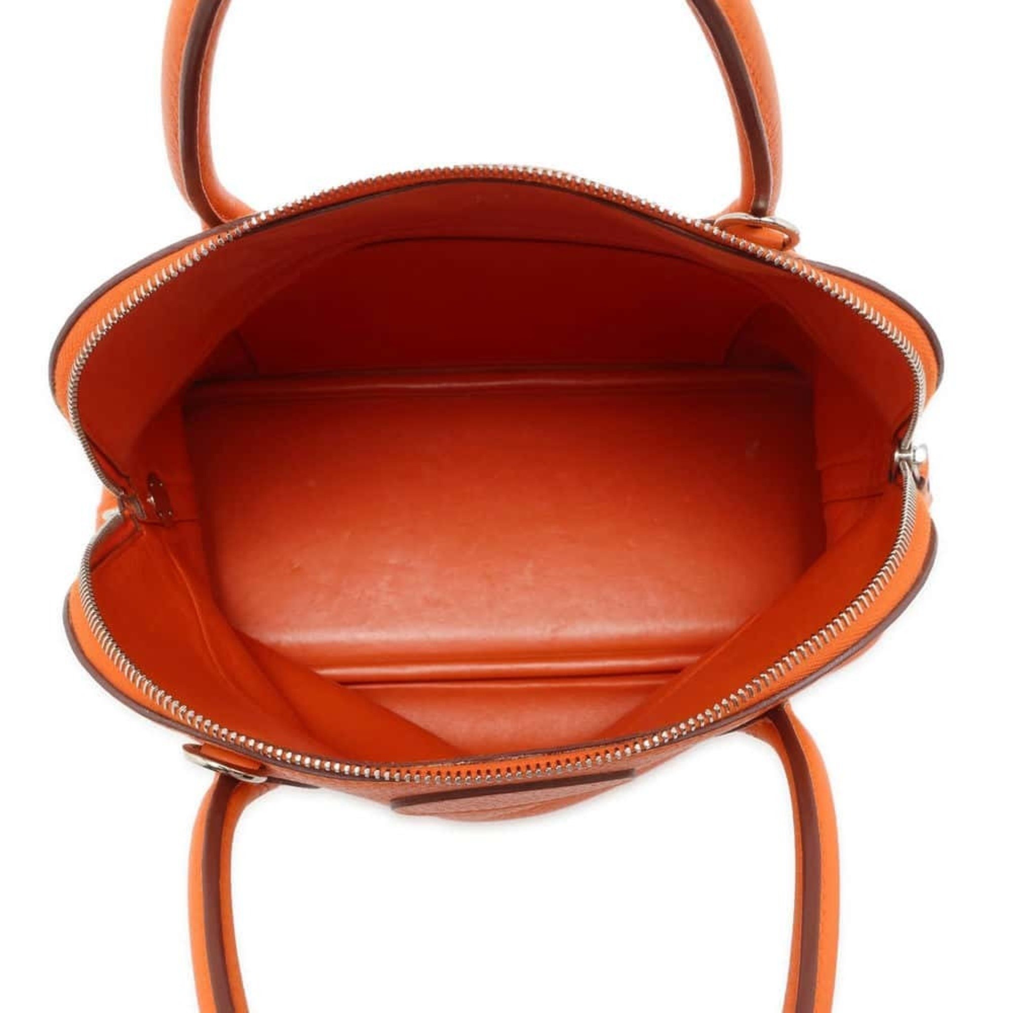 Hermes handbag Bolide 31 orange Taurillon Clemence O stamp 2way shoulder bag