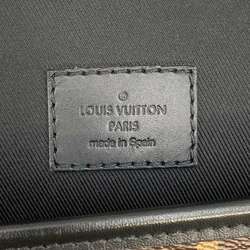 Louis Vuitton Shoulder Bag Monogram Macassar Magnetic M45557 LOUIS VUITTON Black