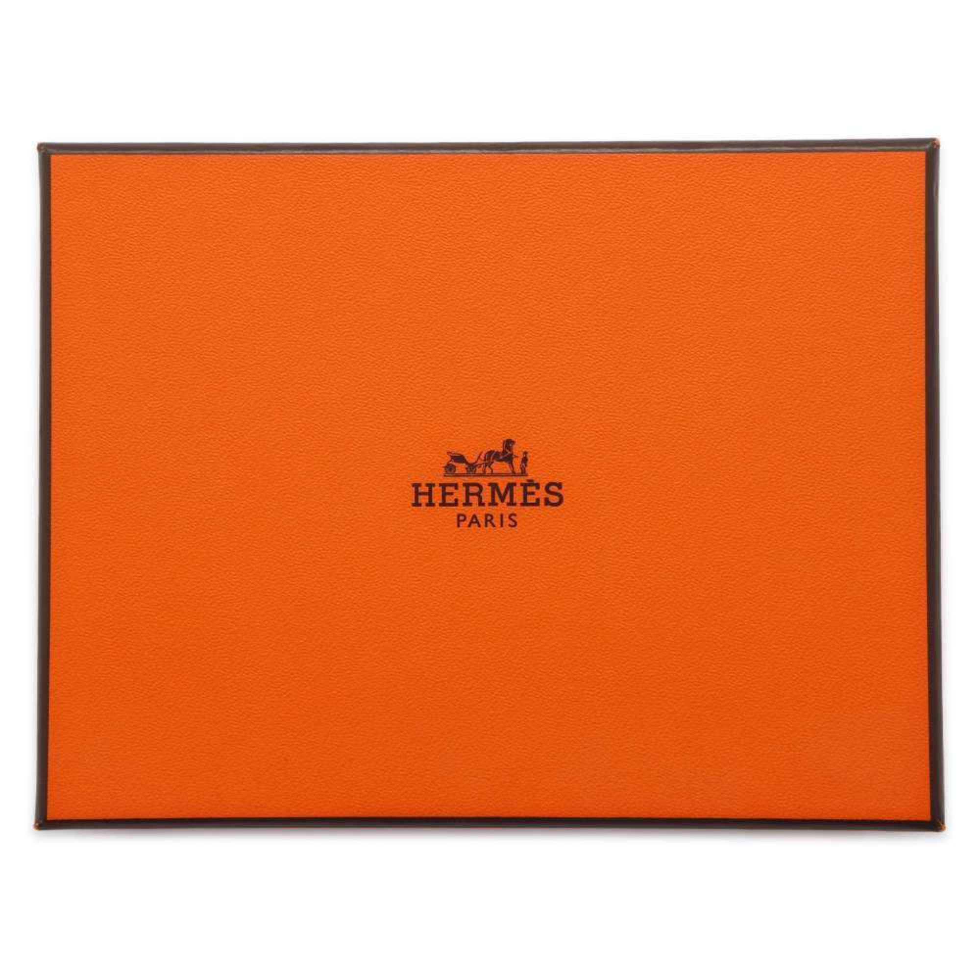 Hermes Bracelet Rival Medor Double Tour Etoupe Swift A Engraved Size XS