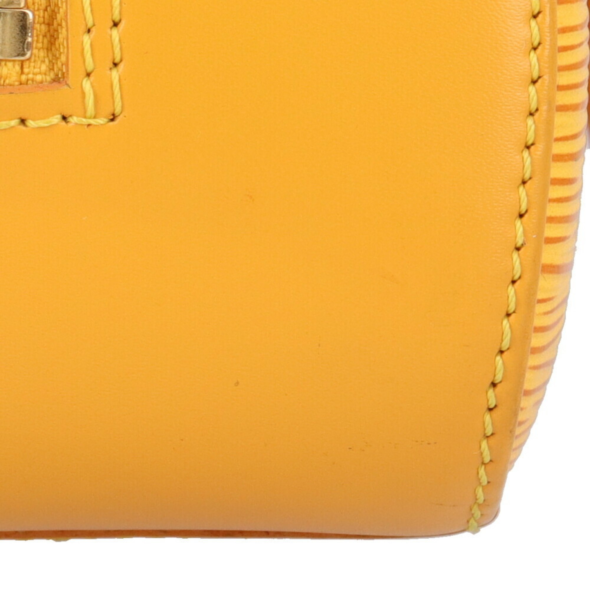 Louis Vuitton Jasmine Epi Handbag Leather M52089 Yellow Women's LOUIS VUITTON