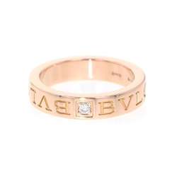 BVLGARI Ring B.Zero1 Essential Diamond 0.04ct K18PG Size Approx. 341825 Double