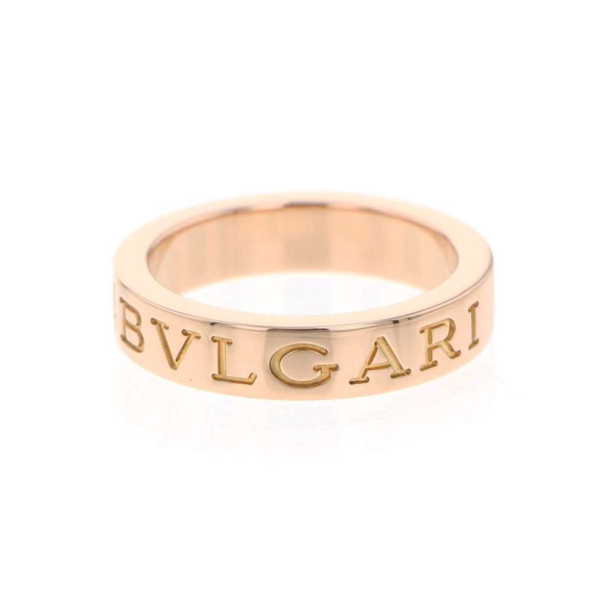 BVLGARI Ring B.Zero1 Essential Diamond 0.04ct K18PG Size Approx. 341825 Double