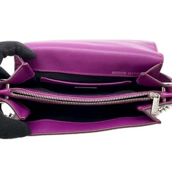 Tod's Chain Shoulder Bag Double T TOD'S Purple