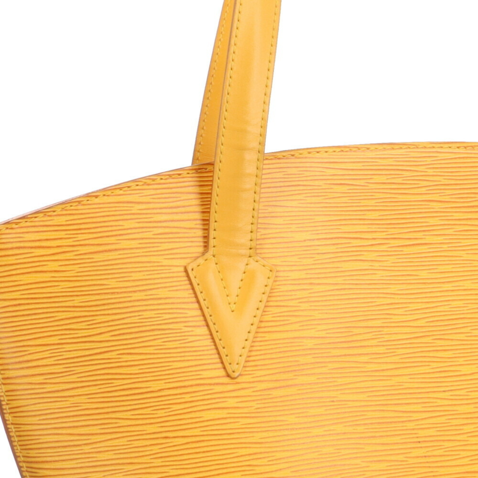 Louis Vuitton Saint Jacques Epi Shoulder Bag Leather M52269 Yellow Women's LOUIS VUITTON